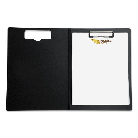 Baumgartens 9" x 12" Portfolio Clipboard, 1/2" capacity, Red 61632